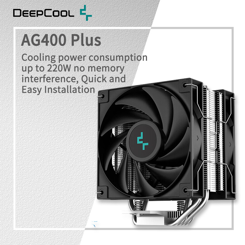 Home Office Building - DEEPCOOL AG400 4 warmtepijpen Dual Fan