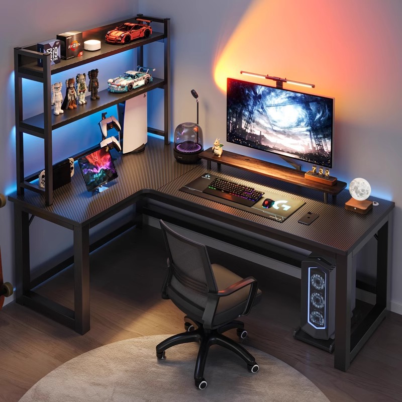 Home Office Work Table - Computerbureau Hoektafel voor thuis Studeertafel Bureau