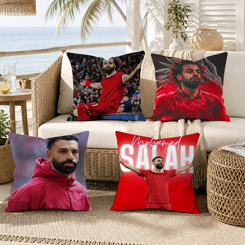 Home Office Liverpool - M-Mohamed Salah 11 Liverpool voetbalkussensloop voor