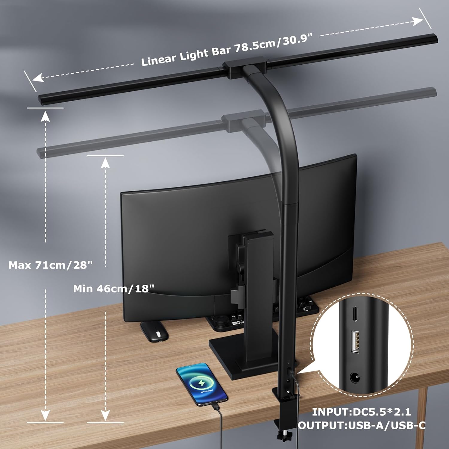Home LED Oogbeschermende Archi - Home Office Work Table recensie en prijs