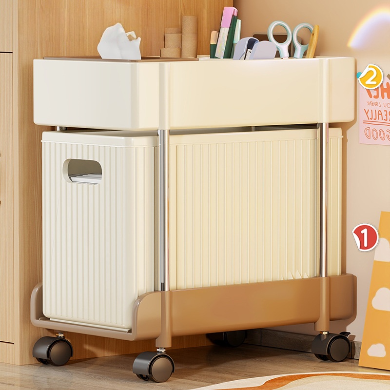Draaibare opbergrek onder bure - Rolling File Cart recensie en prijs