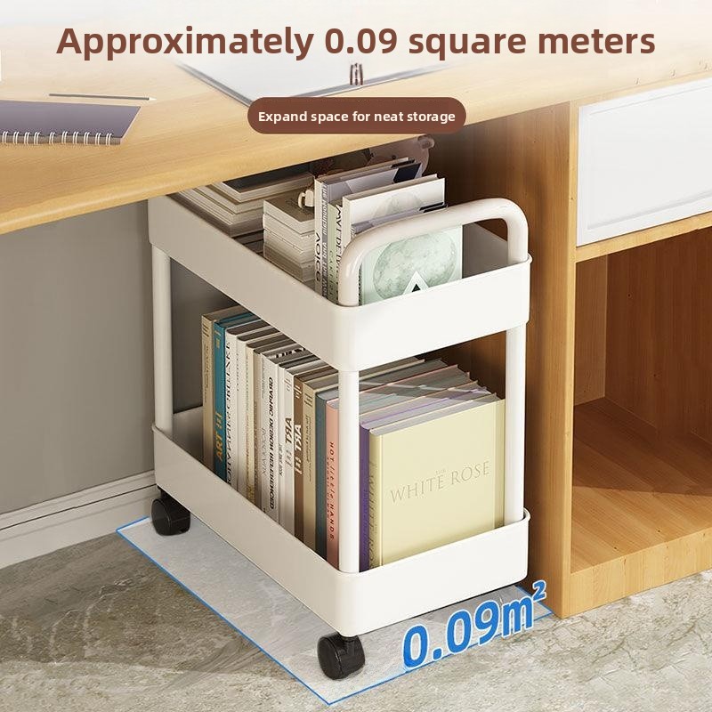 Mobiele boekenplank onder bure - Rolling File Cart recensie en prijs