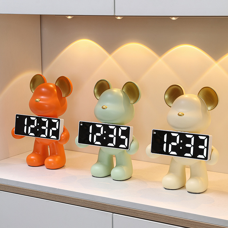 Nordic Creatieve Hars Beer Klo - Led Desk Clock recensie en prijs