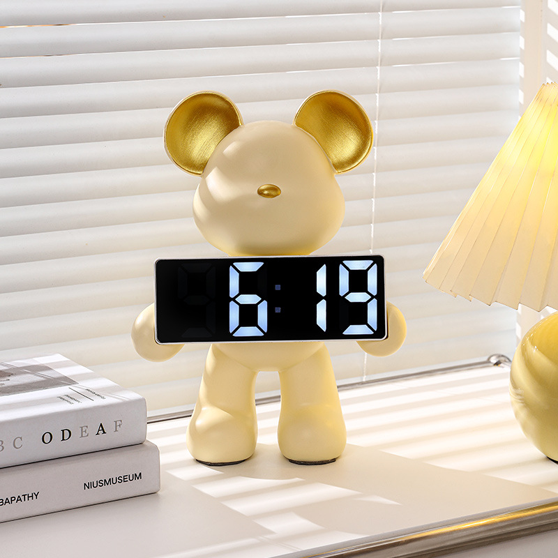 Nordic Creatieve Hars Beer Klo - Led Desk Clock recensie en prijs