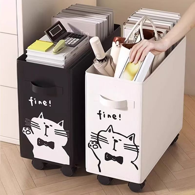 Rolbare opbergbak onder bureau - Rolling File Cart recensie en prijs