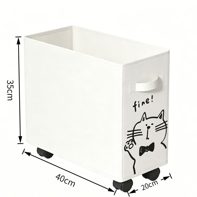 Rolbare opbergbak onder bureau - Rolling File Cart recensie en prijs