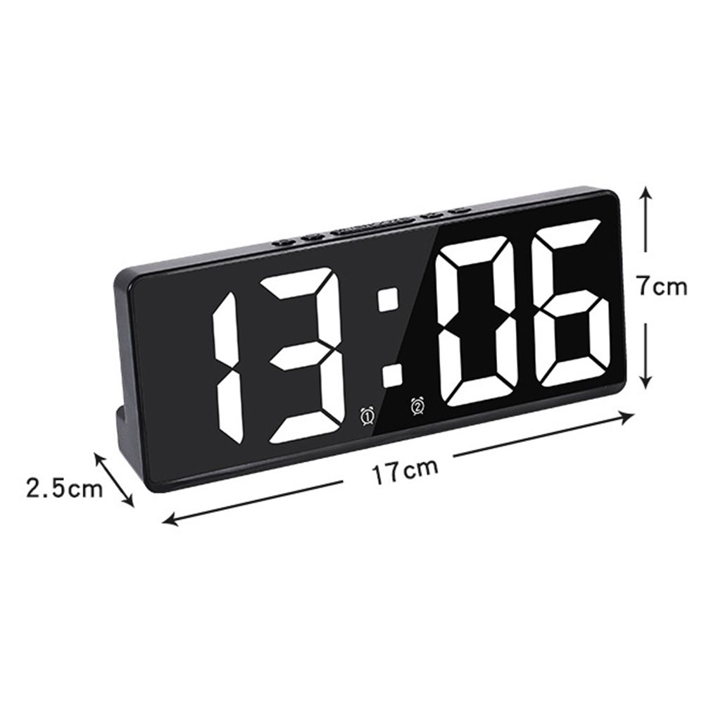 Spraakbesturing Digitale Wekke - Led Desk Clock recensie en prijs