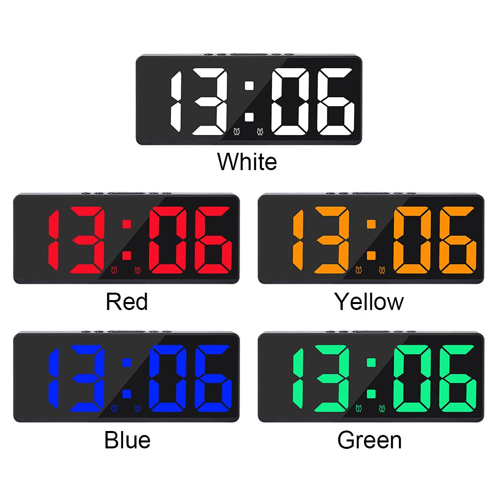 Spraakbesturing Digitale Wekke - Led Desk Clock recensie en prijs