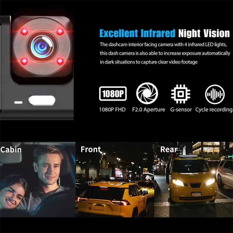 Voor- en ingebouwde auto-DVR-c - Webcam Hd 1080P recensie en prijs
