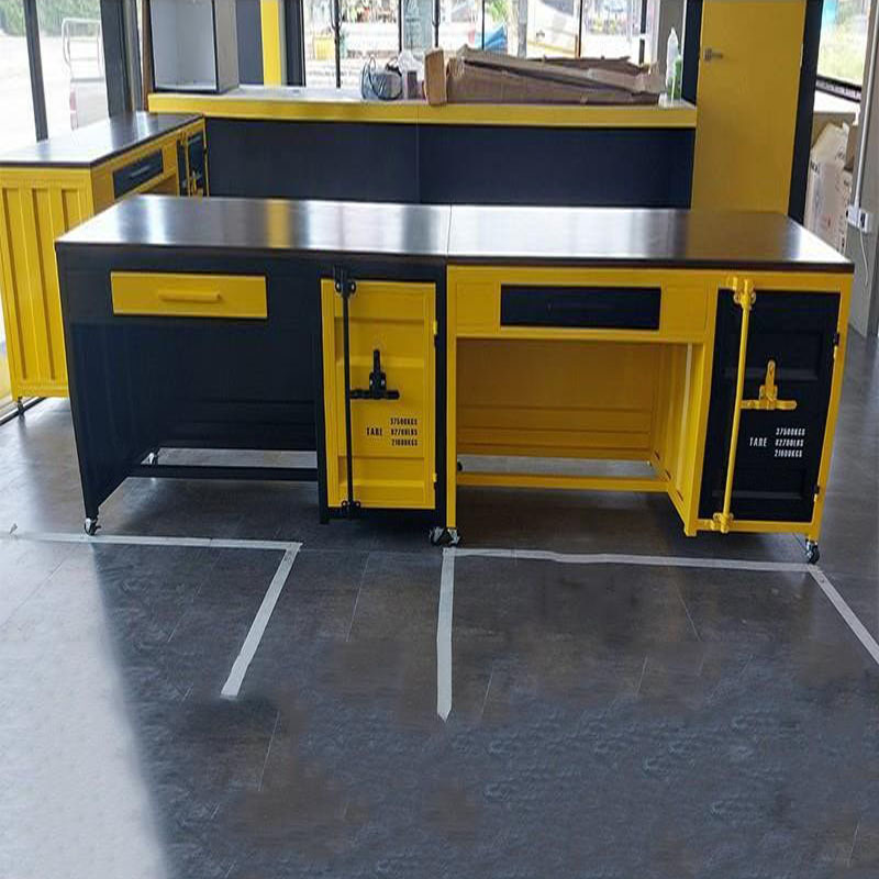 Computerbureau in industriële  - Home Office Work Table recensie en prijs