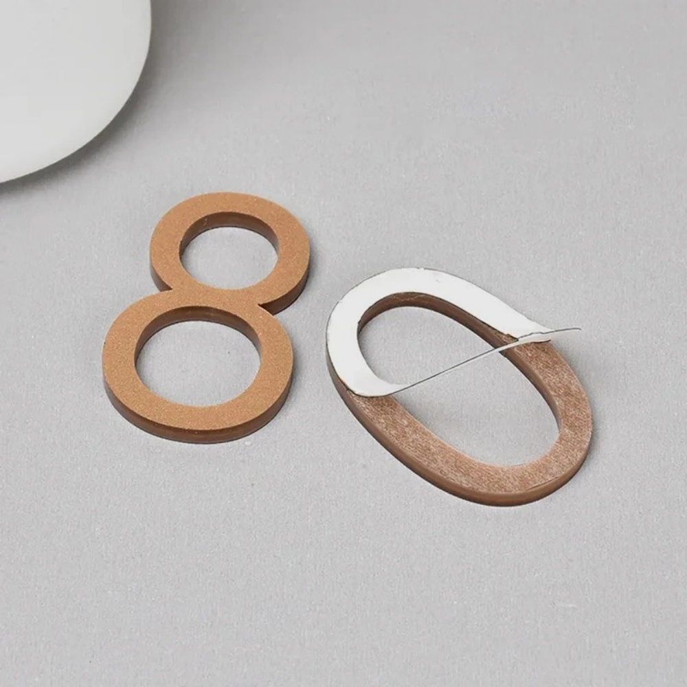 1pc 3d cijfers huisnummer zelf - Home Office Number recensie en prijs