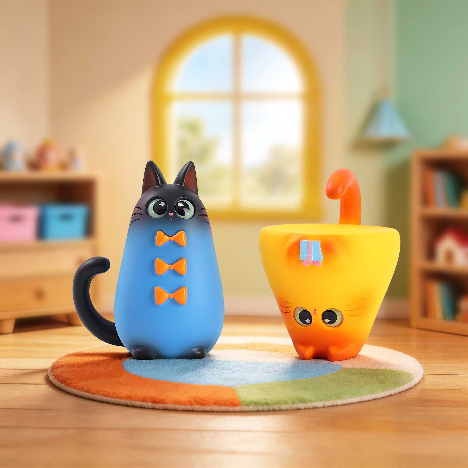 Blind Box Kat Beeldje Hars Cre - Home Office Hidden Desk recensie en prijs