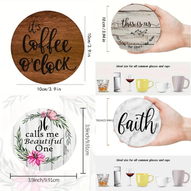 6 stuks ronde inspirerende let - Home Office Hidden Desk recensie en prijs