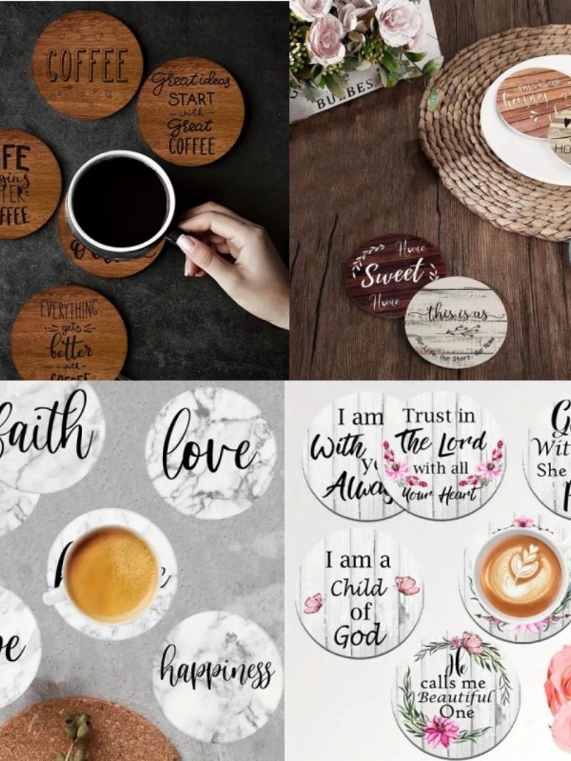 6 stuks ronde inspirerende let - Home Office Hidden Desk recensie en prijs