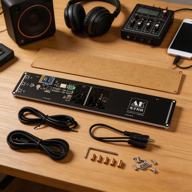 462E DIY muziekspectrumbord me - Led Desk Clock recensie en prijs