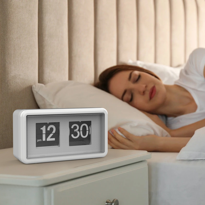Auto Flip Wekker Tijdweergave  - Led Desk Clock recensie en prijs