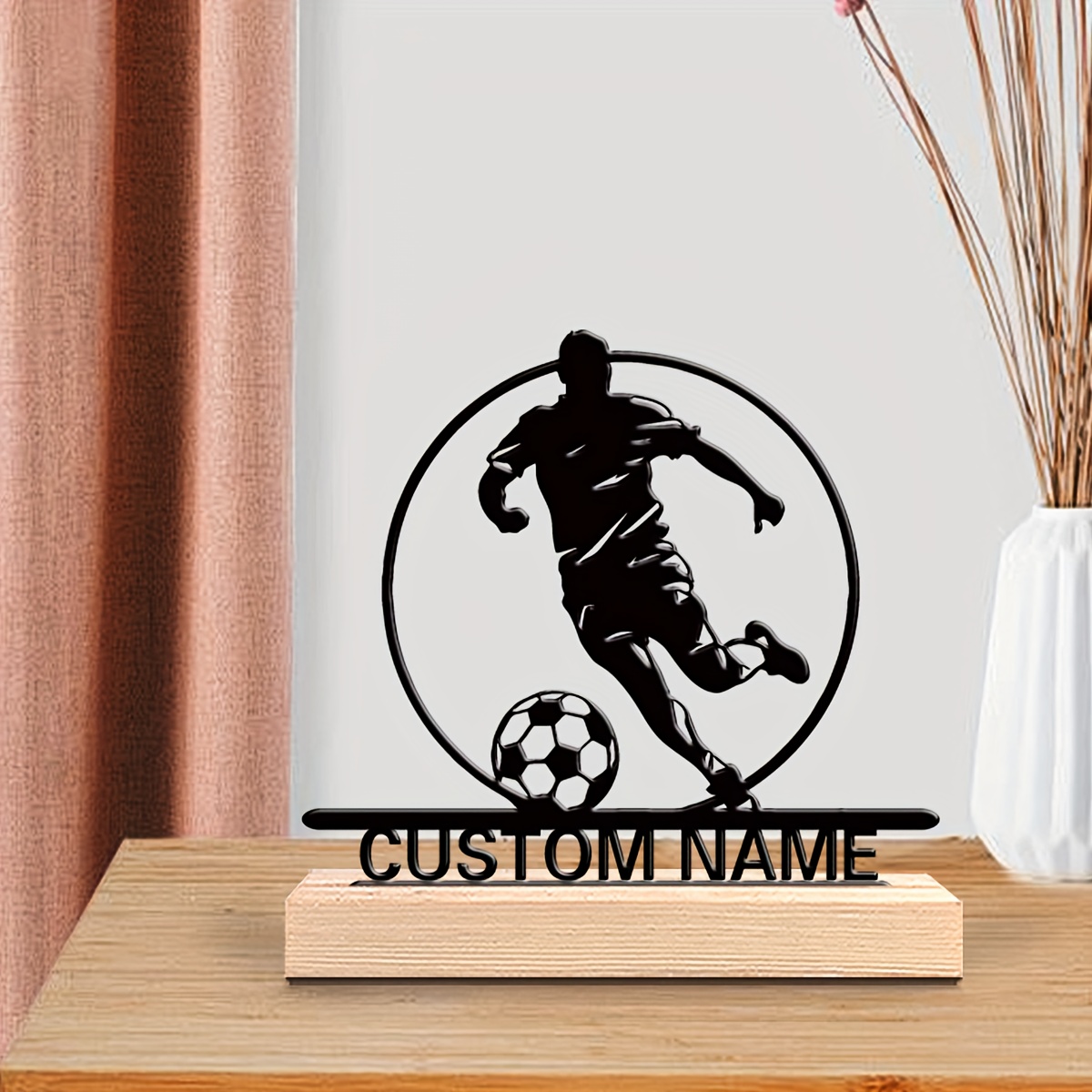 Aangepaste voetbalspeler metal - Home Office Hidden Desk recensie en prijs