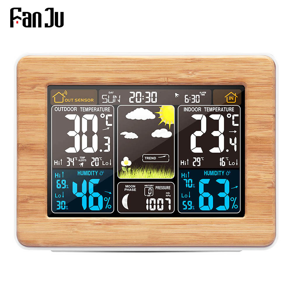 Fanju Wekker Digitale Temperat - Led Desk Clock recensie en prijs