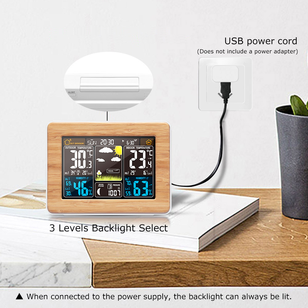 Fanju Wekker Digitale Temperat - Led Desk Clock recensie en prijs