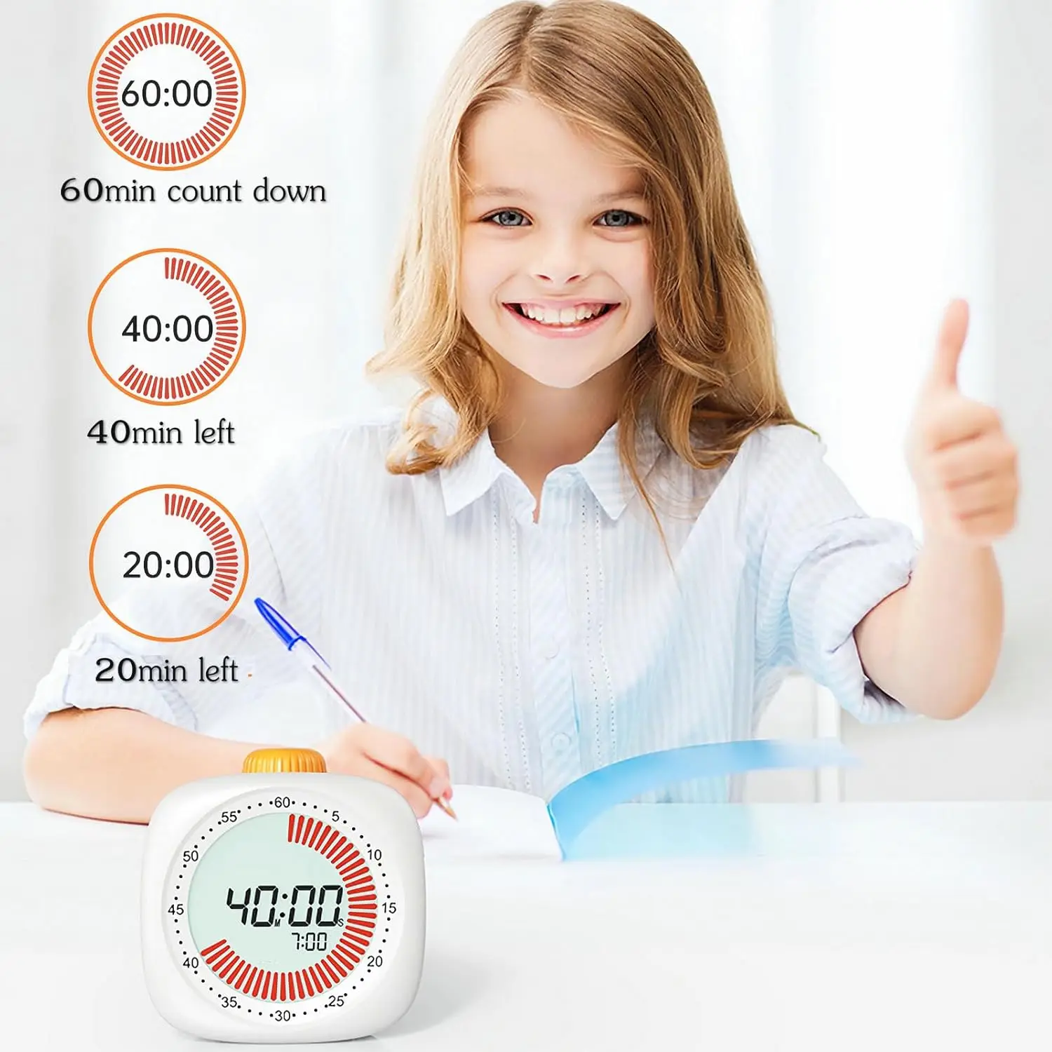 Kind Elektronische wekker Datu - Led Desk Clock recensie en prijs
