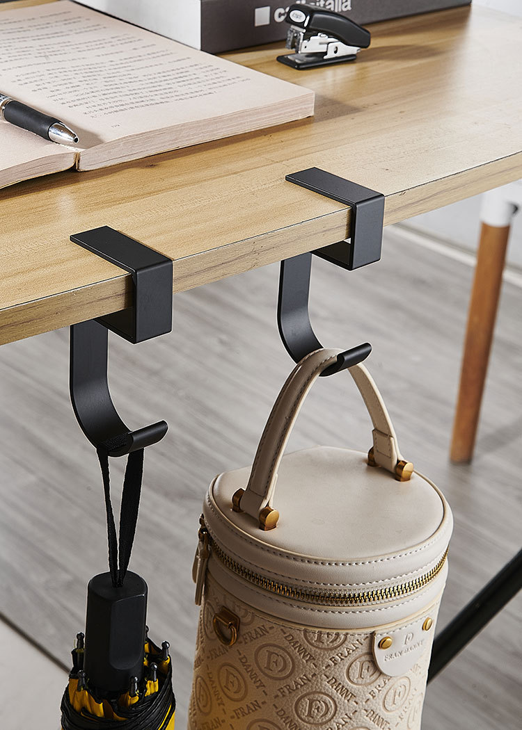 5-vormige draagbare bureauhaak - Home Office Hidden Desk recensie en prijs