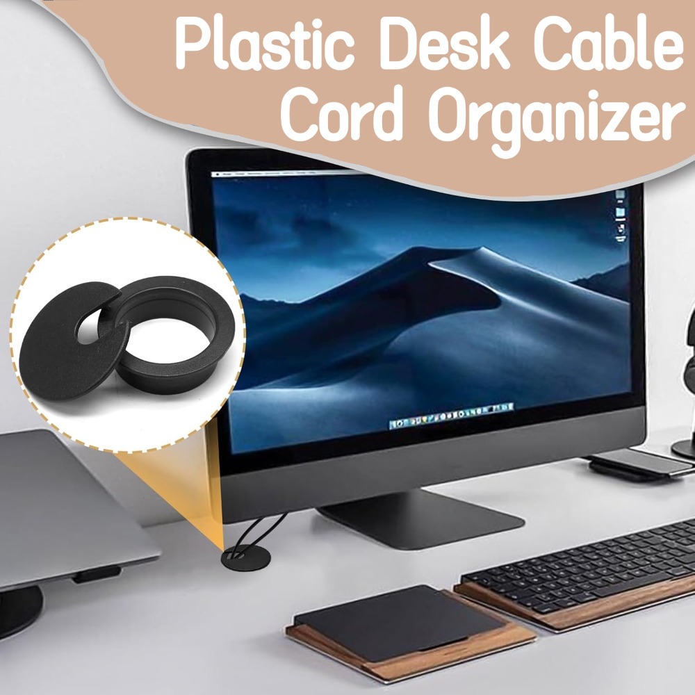 Plastic Draad Gat Cover 1.5/2/ - Home Office Hidden Desk recensie en prijs