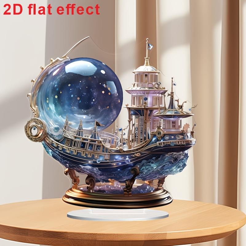 2D Boheemse stijl 8 inch acryl - Home Office Building recensie en prijs