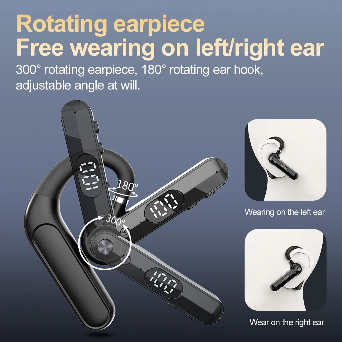 Draadloze Bluetooth-hoofdtelef - Noise Canceling Headphones recensie en prijs