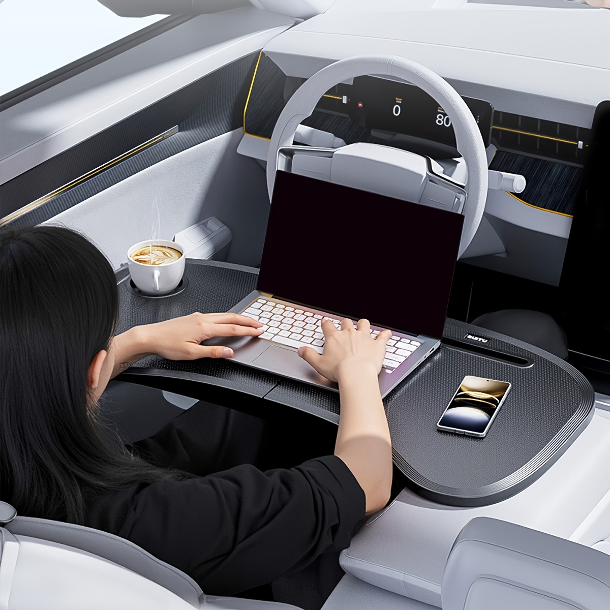 1 stuks opvouwbare autostuurwi - Home Office Hidden Desk recensie en prijs