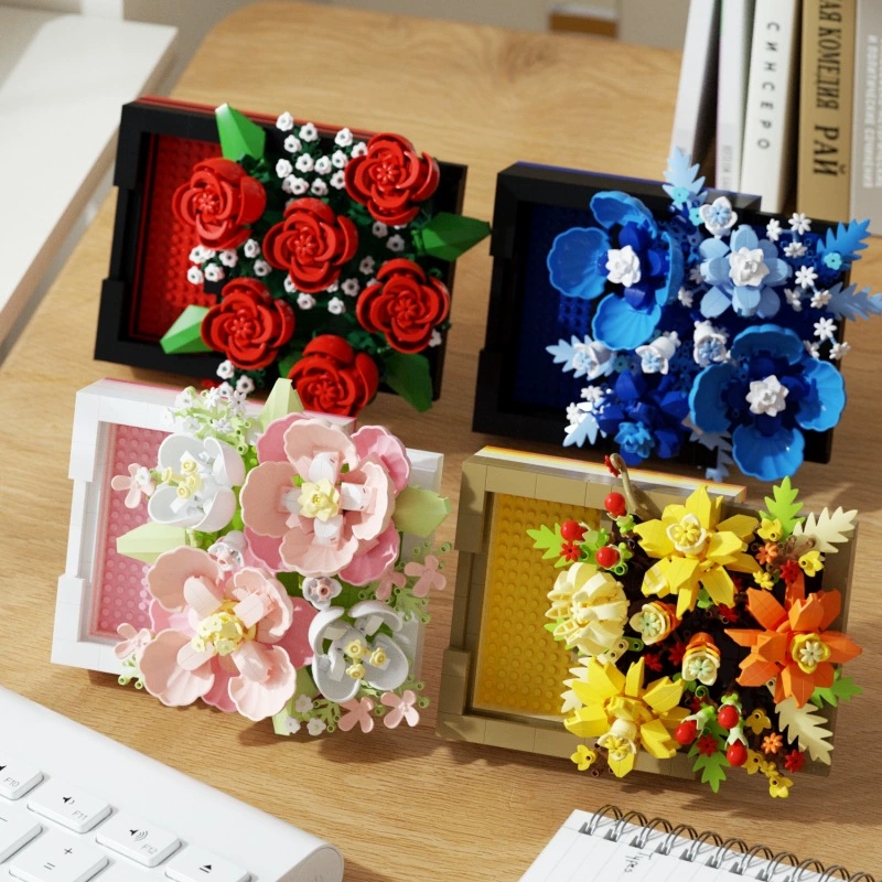 DIY 3D Beroemde Rose Hibiscus  - Home Office Building recensie en prijs