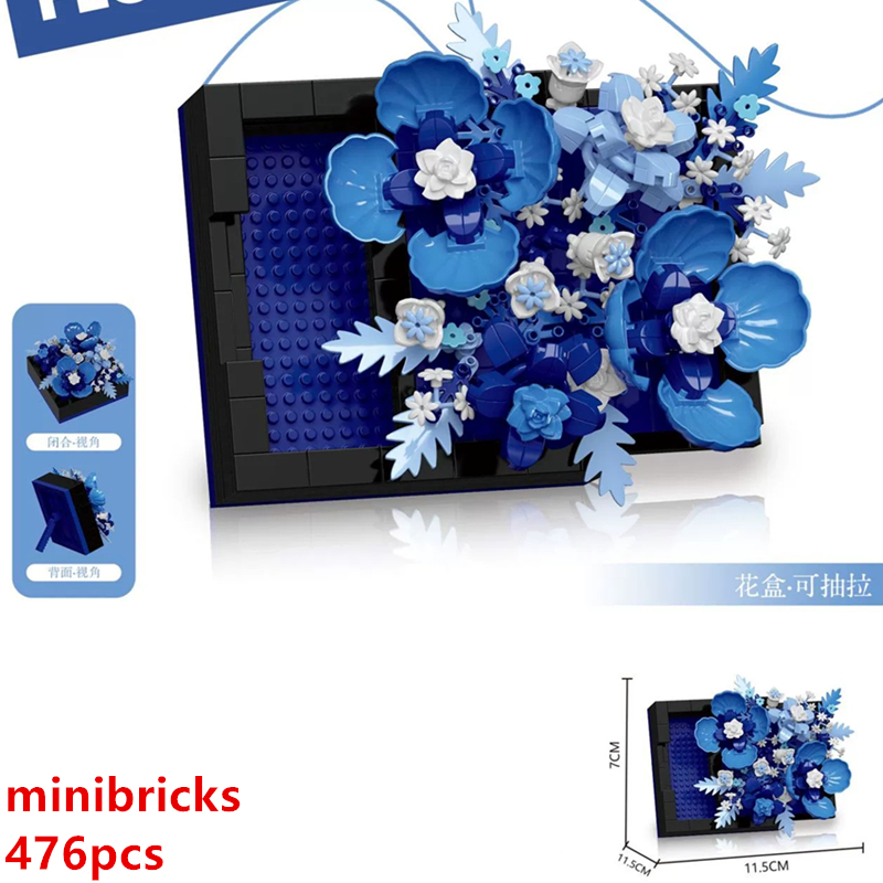 DIY 3D Beroemde Rose Hibiscus  - Home Office Building recensie en prijs