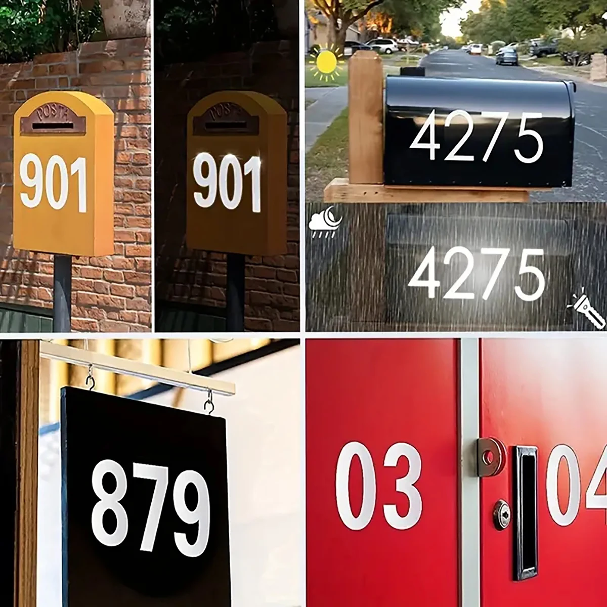 Reflecterende digitale sticker - Home Office Number recensie en prijs