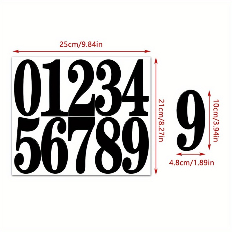 Digitale stickers, brievenbass - Home Office Number recensie en prijs