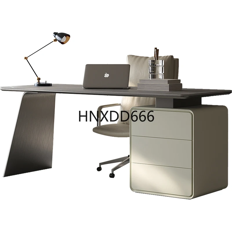 Luxe Rock Slab Studiebureau, L - Home Office Work Table recensie en prijs