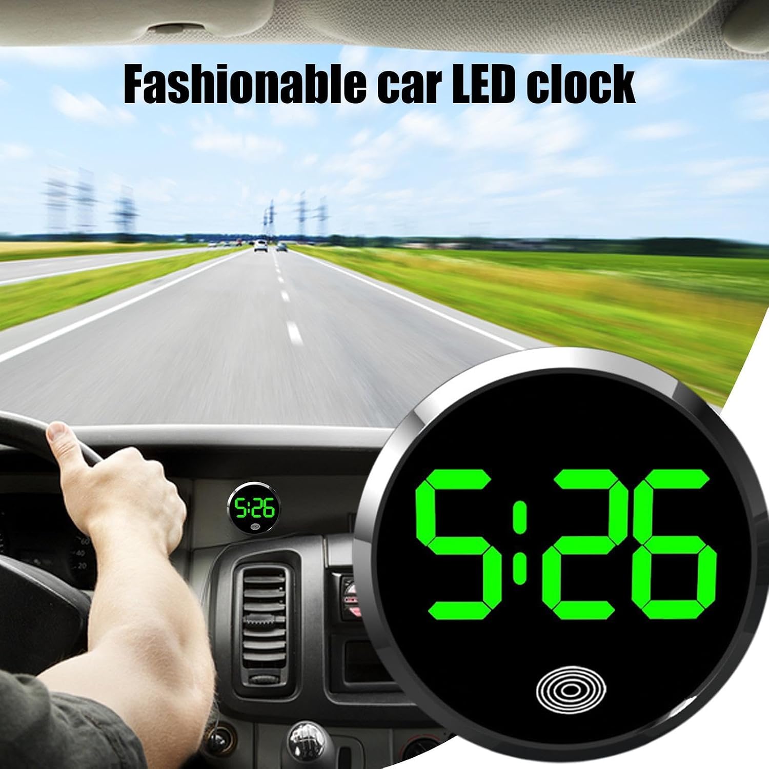 Universele digitale autodashbo - Led Desk Clock recensie en prijs